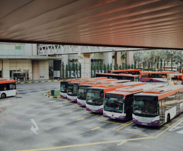 a bus terminal