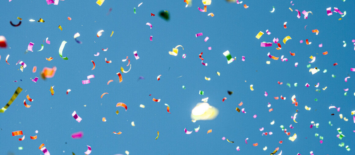 confetti, celebration