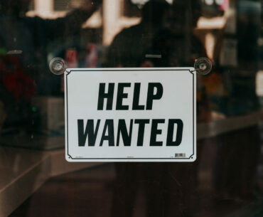 Did you know that you can ask for help? help wanted sign