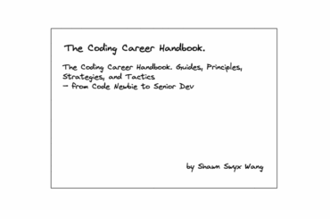 The Coding Career Handbook – my reading notes
